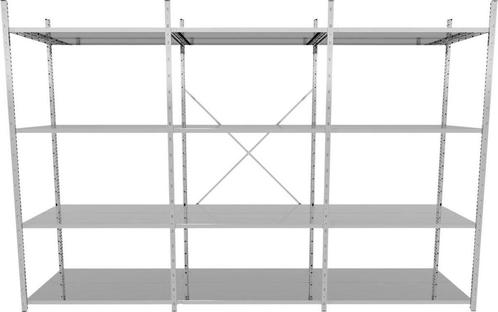 Voordeelrij G3 legbordstelling - B1000 x D300 mm - Breedte, Zakelijke goederen, Kantoor en Winkelinrichting | Magazijn, Stelling en Opslag