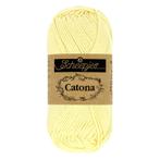 Scheepjes Catona 50g - 101 Candle Light, Ophalen of Verzenden, Nieuw, Breien of Haken, Wol of Garen