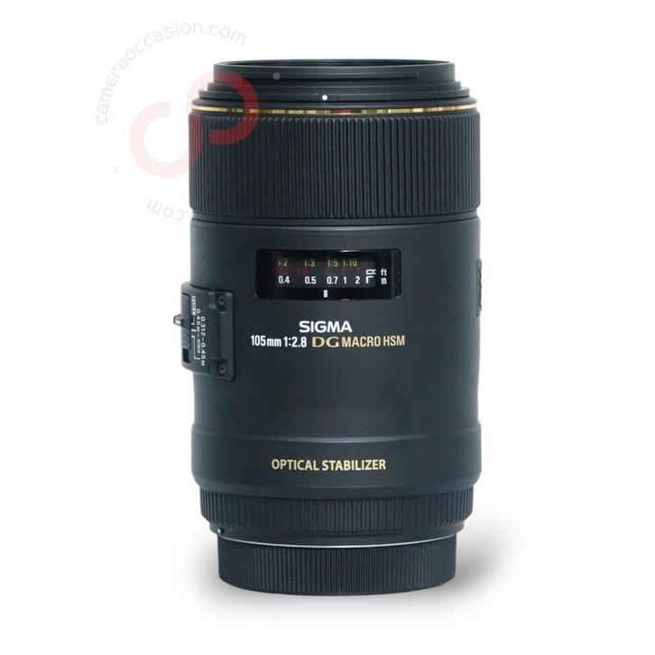 Sigma 105mm 2.8 EX DG OS HSM Macro (Nikon) nr. 1309, Audio, Tv en Foto, Fotografie | Lenzen en Objectieven, Macrolens, Zo goed als nieuw