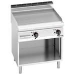 GGM Gastro | Elektrische bakplaat - 9,6 kW - Gegroefd |, Verzenden, Nieuw