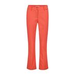 -50% Red Button  Red Button Diana koraal  maat 42, Kleding | Dames, Broeken en Pantalons, Verzenden, Nieuw, Rood