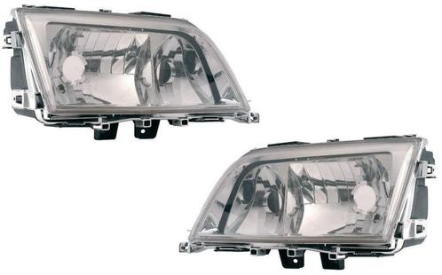 Koplampen Mercedes W202 chroom 93-00 H1 + H4, Auto-onderdelen, Overige Auto-onderdelen, Ophalen of Verzenden