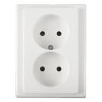 Stopcontact | Merten | System M (Inbouw, Wit), Verzenden, Nieuw