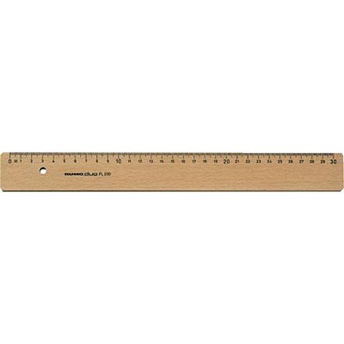 Houten liniaal 30 cm Rumold FL 230, Diversen, Schrijfwaren, Nieuw, Verzenden