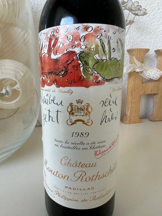 1989 Château Mouton Rothschild - Pauillac 1er Grand Cru, Verzamelen, Wijnen