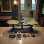 French Antique - Balans of weegschaal - IJzer, Messing