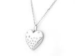 Halsketting - 14 karaat Witgoud - 0.20ct. tw. Diamant, Sieraden, Tassen en Uiterlijk, Kettingen, Nieuw