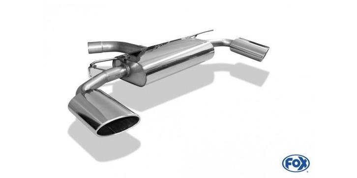 FOX Audi A3 - 8V 3-deurs einddemper dwars uitgang rechts/lin, Auto-onderdelen, Uitlaatsystemen, Nieuw, Verzenden