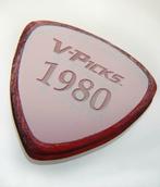 V-Picks 1980 Ruby Red plectrum 2.75 mm, Muziek en Instrumenten, Instrumenten | Toebehoren, Nieuw, Ophalen of Verzenden