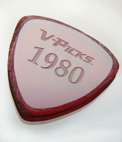 V-Picks 1980 Ruby Red plectrum 2.75 mm, Muziek en Instrumenten, Instrumenten | Toebehoren, Nieuw, Ophalen of Verzenden