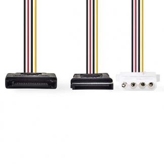 Molex naar S-ATA stroomkabel, Computers en Software, Pc- en Netwerkkabels, Nieuw, Verzenden