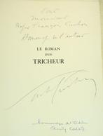 Signé; Sacha Guitry & André Collot - Le Roman dun tricheur.