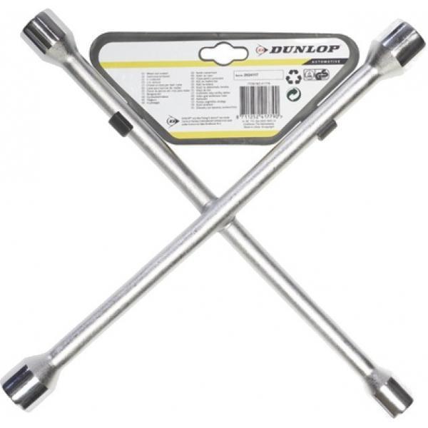 Kruissleutel 17-19-21-23 mm staal 27 x 27 cm - Dunlop, Auto diversen, Autogereedschap, Nieuw, Verzenden