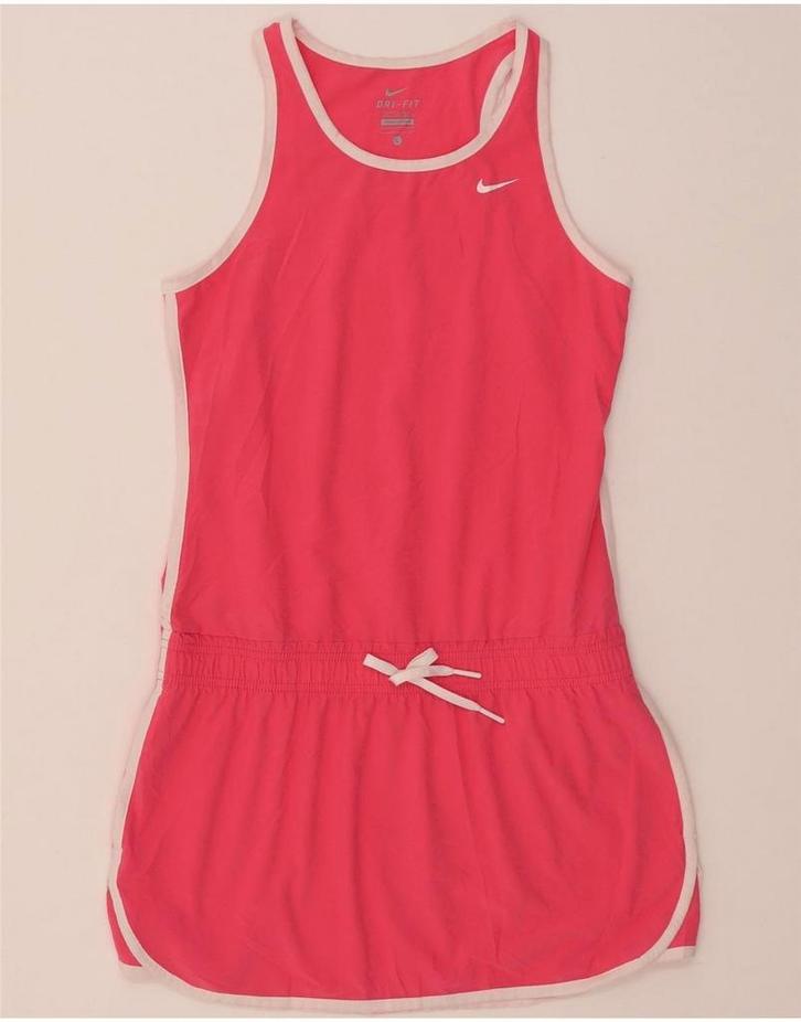 NIKE Womens Dri Fit Tennis Dress UK 14 Large Pink, Kleding | Dames, Jurken, Verzenden