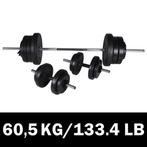 vidaXL Halter- & Dumbbellset - Budget Fitness Retourdeal, Sport en Fitness, Fitnessmaterialen, Ophalen of Verzenden, Nieuw