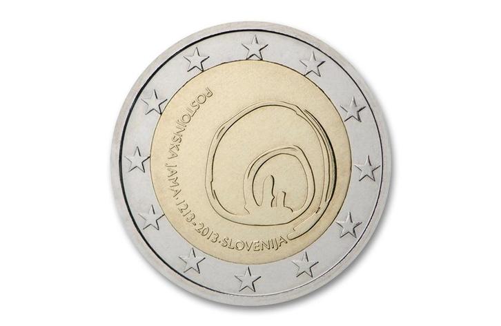 2 euro Postojma 2013 - Slovenië, Postzegels en Munten, Munten | Europa | Euromunten, Verzenden