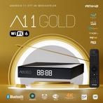 NIEUW Amiko A11 Gold IPTV Set Top Box 2023 / 2024 IPTV BOX, Audio, Tv en Foto, Mediaspelers, Ophalen of Verzenden, Nieuw