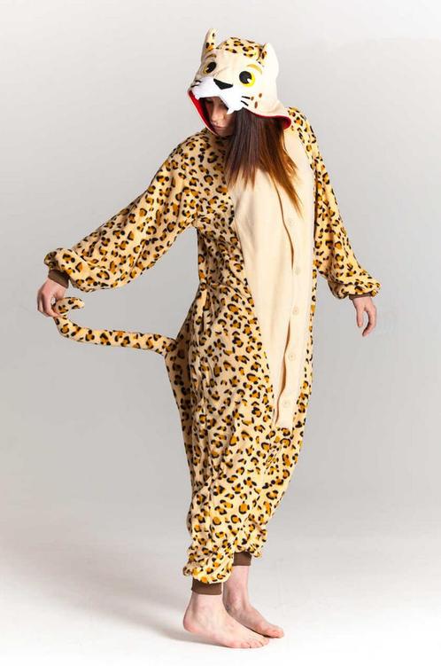 Onesie Luipaard Pak XS-S Luipaardpak Kostuum Panter Cheetah, Kleding | Dames, Carnavalskleding en Feestkleding, Kleding, Nieuw
