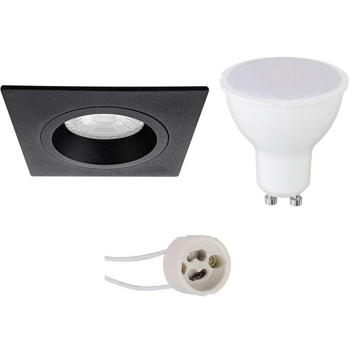 Voordeelset LED Spot Set - Pragmi Rodos Pro - GU10 Fitting -, Huis en Inrichting, Lampen | Spots, Plafondspot of Wandspot, Nieuw