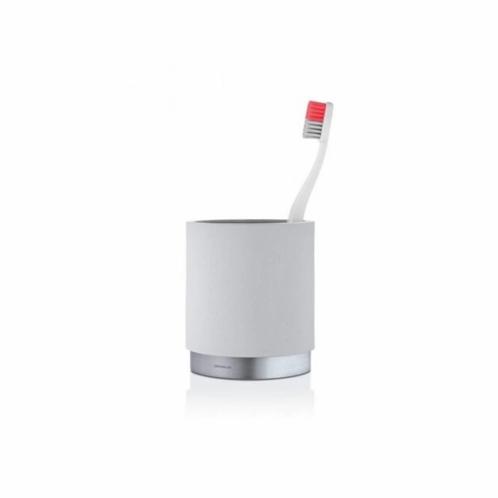 Tandenborstelbeker Blomus Ara Design 300 ml Maan-Grijs, Huis en Inrichting, Badkamer | Badtextiel en Accessoires, Ophalen of Verzenden