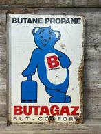 Wandbord - DUBBELZIJDIG - IJzer - RECLAMEBORD - Butagaz