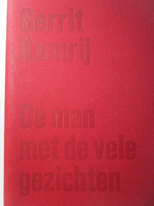 Gerrit Komrij - De man met de vele gezichten / Over de, Antiek en Kunst, Antiek | Boeken en Bijbels
