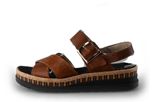 Rieker Sandalen in maat 41 Bruin | 10% extra korting, Kleding | Dames, Schoenen, Bruin, Gedragen, Sandalen of Muiltjes, Verzenden