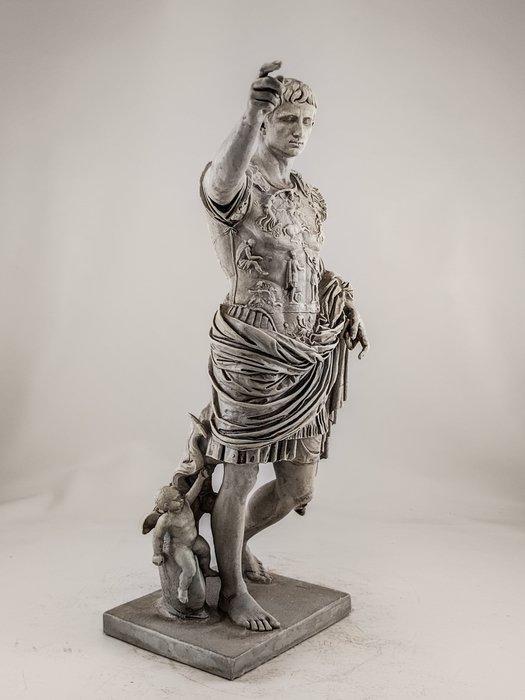 Beeld, Statuetta dellImperatore Cesare Augusto - 29 cm -, Antiek en Kunst, Antiek | Keramiek en Aardewerk