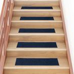 vidaXL Trapmatten zelfklevend 30 st 76x20 cm rechthoekig, Doe-het-zelf en Verbouw, Ladders en Trappen, Verzenden, Nieuw