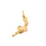 18 Krt. Gouden hanger van een revolver (pistool) (pistool), Ophalen of Verzenden, Gebruikt, Goud, Overige merken