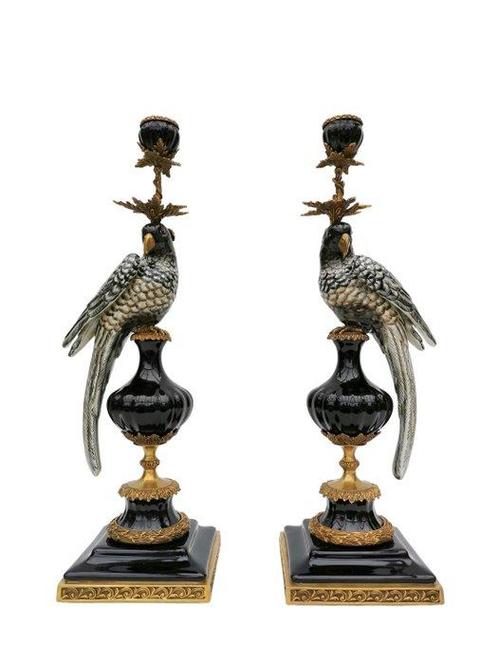Kaarsenhouder - Brons, Porselein, Antiek en Kunst, Curiosa en Brocante