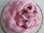 Viscose lont licht rose, Nieuw, Ophalen of Verzenden, Spinwol