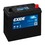 Exide Excell 12V 45Ah - Loodzuur - Startaccu - EB454, Watersport en Boten, Nieuw