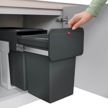 Hailo Multi-box duo L inbouw afvalscheidingssysteem 2x14 ltr beschikbaar voor biedingen