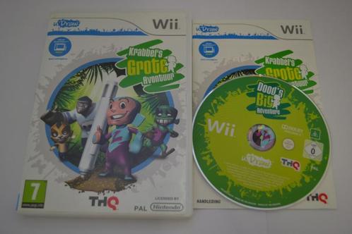 Krabbels Grote Avontuur (Wii HOL), Spelcomputers en Games, Games | Nintendo Wii, Zo goed als nieuw, Verzenden