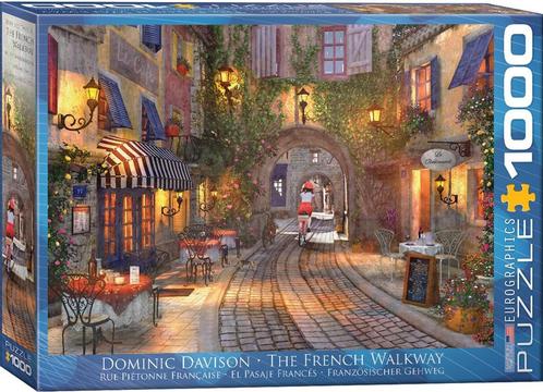 The French Walkway Puzzel (1000 stukjes) | Eurographics -, Hobby en Vrije tijd, Denksport en Puzzels, Nieuw, Verzenden
