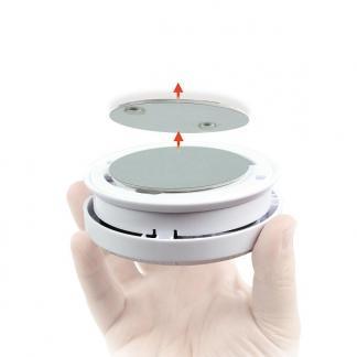 Detectorhouder | Nedis (Zelfklevend, Magnetisch, 70 mm), Doe-het-zelf en Verbouw, Alarmsystemen, Nieuw, Verzenden