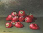 Raúl Martínez Ildeforn (1933-2006) - Bodegón de fresas