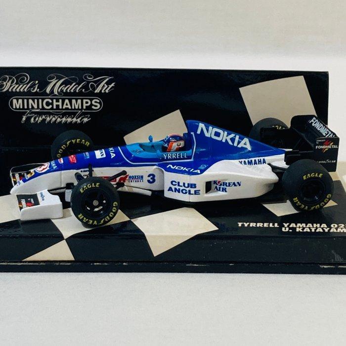 Minichamps 1:43 - Model raceauto - Tyrrell Yamaha 023 U., Hobby en Vrije tijd, Modelauto's | 1:5 tot 1:12