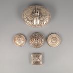 Bali diversen doosjes - Doos (5) - .925 zilver, Antiek en Kunst, Antiek | Goud en Zilver