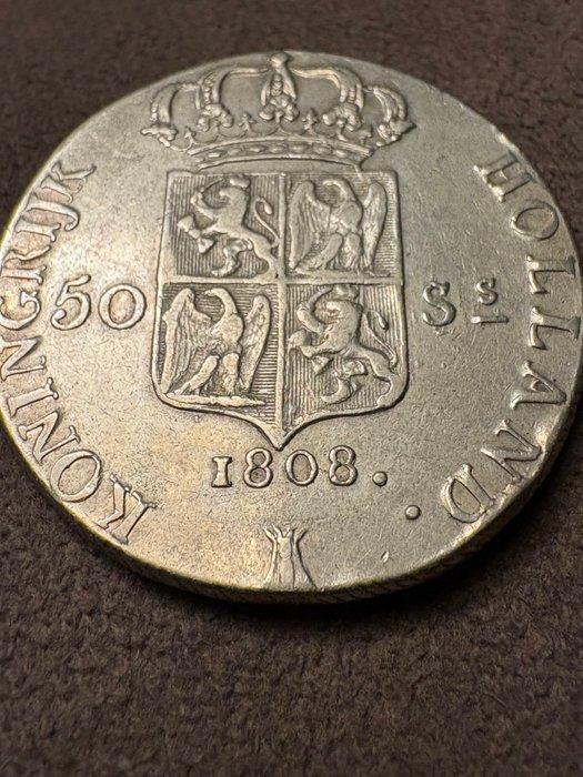 Nederland. Lodewijk Napoleon. 50 Stuiver 1808 (Zonder, Postzegels en Munten, Munten | Nederland
