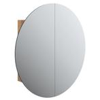 Luxe Badkamerkast Eiken - Spiegel & LED Tweedekansje! OP=OP, Huis en Inrichting, Badkamer | Badkamermeubels, Spiegelkast, Nieuw