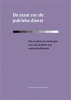De staat van de publieke dienst / SCP-publicatie / 2008/22, Verzenden, Zo goed als nieuw, E. Pommer