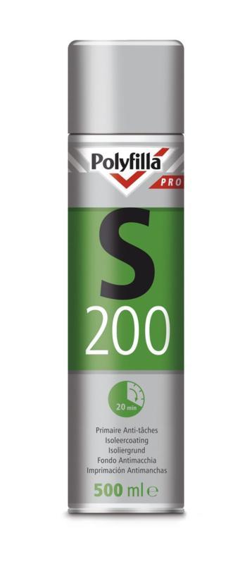 Polyfilla S200 Isoleercoating Spuitbus 500 ml beschikbaar voor biedingen