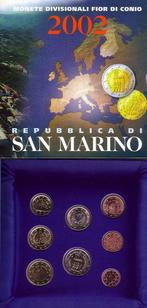 3,88 Euro San Marino munten set 2002 originalverpackt wie..., Postzegels en Munten, Munten | Europa | Euromunten, Verzenden