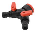 Waterkraan splitter - 2 uiteindes, Ophalen of Verzenden, Nieuw