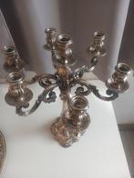 Kaarsenhouder - .835 zilver - Zevenlichts kandelaar, Antiek en Kunst