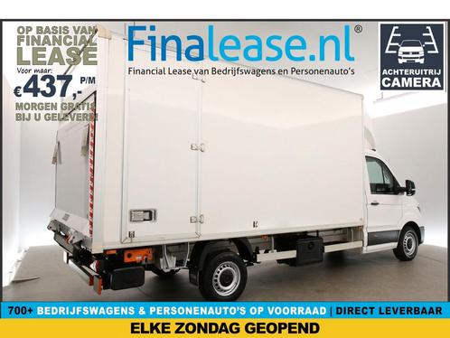 Volkswagen Crafter 2.0 TDI 177PK Bakwagen Zijdeur Carplay, Auto's, Bestelauto's, Lease, Handgeschakeld, Diesel, Volkswagen, Wit