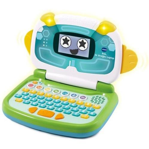 VTech Bob de Vrolijke Laptop - Speelgoed Computer - Maak, Kinderen en Baby's, Speelgoed | Educatief en Creatief, Zo goed als nieuw