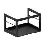 Wastafel Frame Sapho Pura 62x46 cm Mat Zwart, Ophalen of Verzenden, Nieuw, Bad
